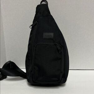 Vera Bradley Black Mini Sling Bag